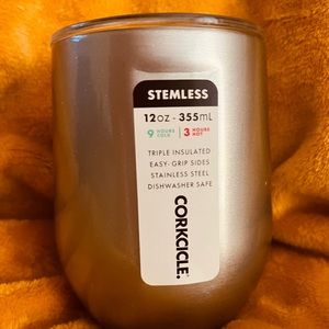 Rose Gold stemless cup